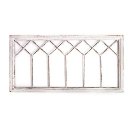 KD ESTANTERIA Distressed Window Panel Wall Decor KD2467668